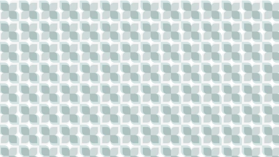 geometric pattern with teal and white shapes