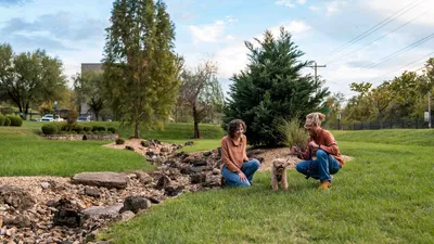 Township-28-Apartments-Galloway-Village-Springfield-Missouri-Family on Trail