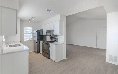 Renovated Kitchen and living room
