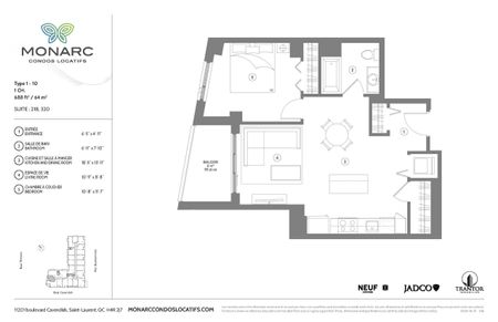 Monarc condos locatifs