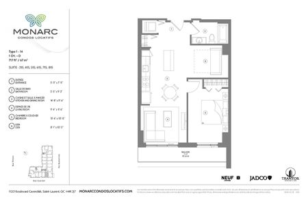 Monarc condos locatifs