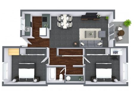 Two Bedroom - D Plan