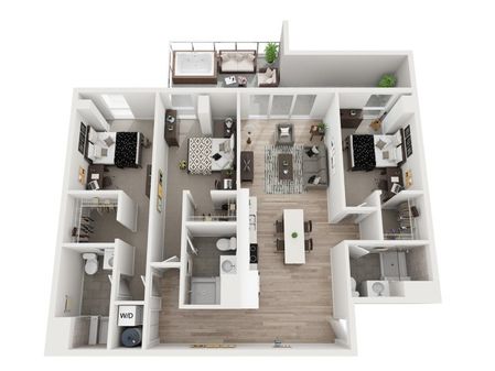 3 Bedroom Floor Plan