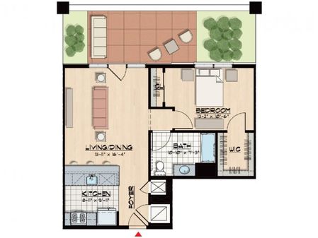A1 - One Bedroom, One Bath