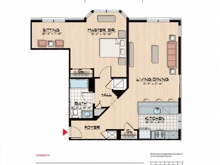 One Bedroom with Den