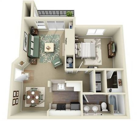 1 Bedroom | Olin Fields Apartments | Everett WA