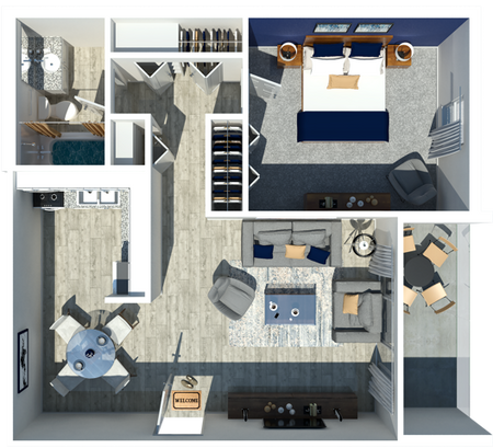 Green Meadows 1 Bedroom 570