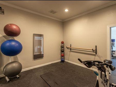Rejuvenating Fitness Center with Yoga Room