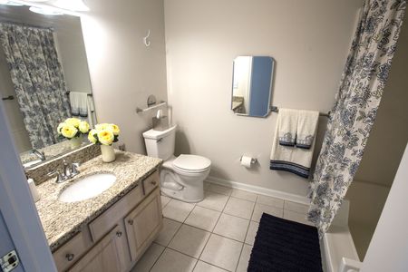 Upscale Features at Spacious Bathroom | Apartment In Syracuse Ny | StoneGate Apartment Homes