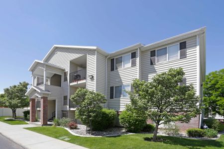 Apartment building exterior
