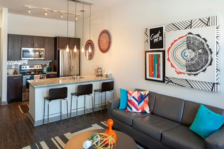 Spacious Living Room | University Of Texas At Dallas Apartments | Northside