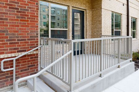 Spacious Porch Area | Richardson Texas Apartments for Rent | Northside