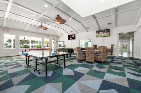 Clubhouse Interior - Ping Pong