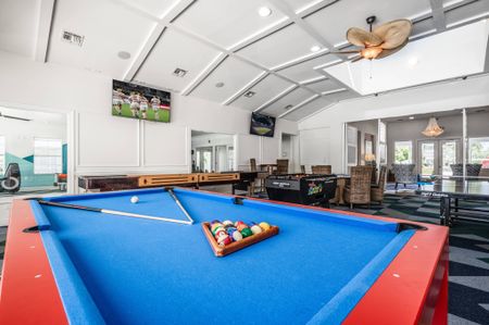 Clubhouse Interior - Billiards