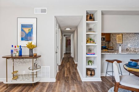 dining and hallway