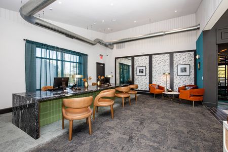 clubhouse leasing area