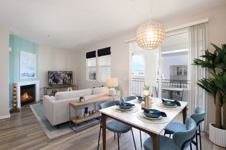 Oxnard Apartment Living Area - Serenade at Riverpark