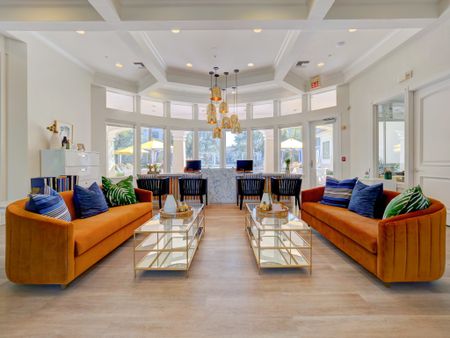Sarasota Apartments Lobby - Saratoga Place