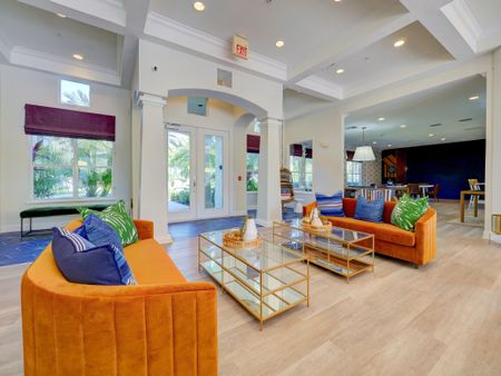 Sarasota Apartments Lobby - Saratoga Place