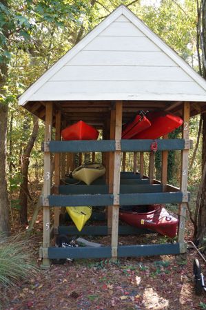 Spyglass at Cedar Cove | Kayak Storage | Apartments in Lexington