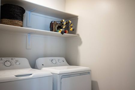 apartment with in-unit washer and dryer