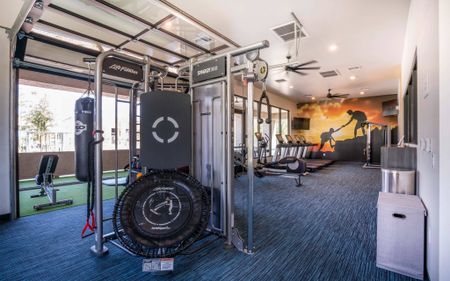 apartment with gym