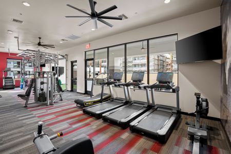 Amenity Rich Apartment Living in Mesa - Acero Hawes Crossing - Onsite Fitness Center with Cardio Machines