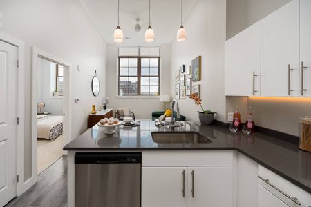 Open Kitchen | Washington Mill 240 | Lawrence, MA Apartments
