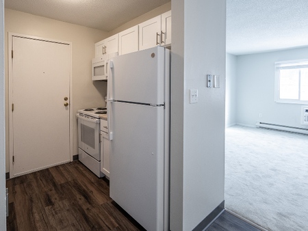 Kitchen in an apartment at Princeton Commons | Apartments in Claremont, NH