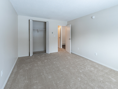 Closet space at Princeton Commons | Apartments in Claremont, NH