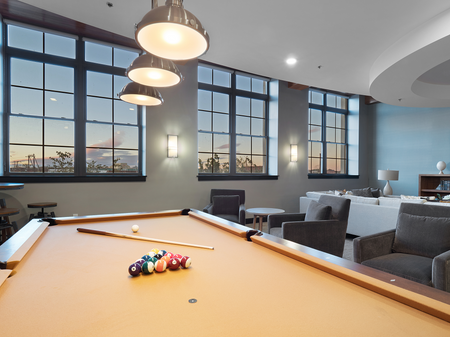 Resident Pool Table | Washington Mill 240 | Lawrence Apartments