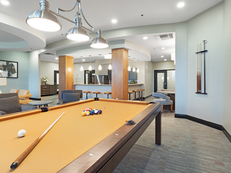 Resident Billiards Table | Washington Mill 240 | Apartments In Lawrence, MA
