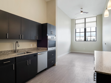 Prep-friendly Kitchen | Washington Mill 240 | Apartments Lawrence, MA