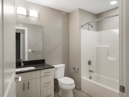 Traditional Bathroom | Washington Mill 240 | Apartments For Rent In Lawrence, MA