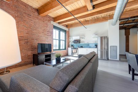 Elegant Living Area | Apartments Seaport Boston | 381 Congress