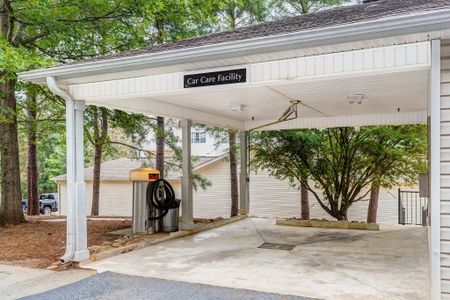 View of Car Care Center, Showing Pressure Hose and Vacuum at Summer Park Apartments