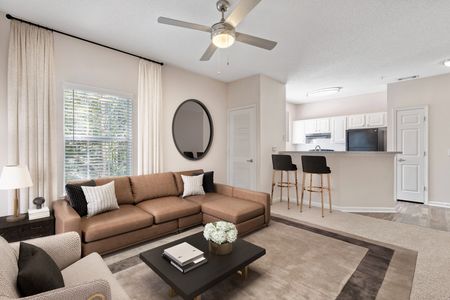 View of Summer Park Apartments Living Room and Kitchen