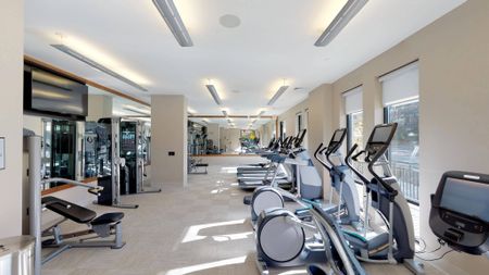 Brightly fitness center with all your fitness needs