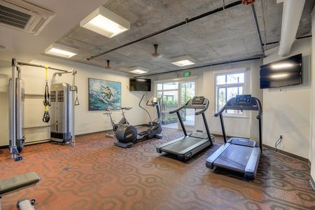 Club-quality fitness center