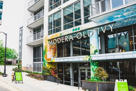 Exterior view of Modera Old Ivy Controlled Guest Access Technology