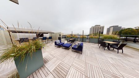 Seating Area on Rooftop Deck