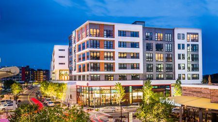 Modera Mosaic apartments are located in the heart of the Mosaic District in Fairfax, VA.