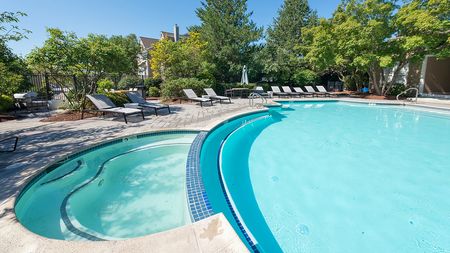 Large Hotel-Inspired Pool and Spa