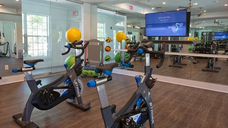 Spin Area in Fitness Center