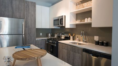 Stainless Appliances and Custom Cabinetry