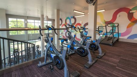 Spin Bikes in our Upstairs Fitness Studio