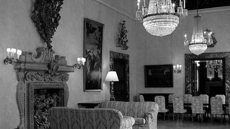 Historic ballroom of the Italian Embassy