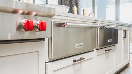 Close Up Clubroom Kitchen Appliances