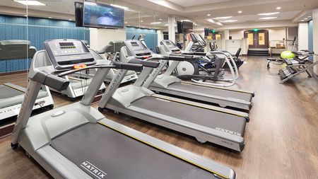 Cardio equipment in the Fitness center