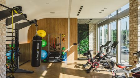 TRX Stations and Fitness Center with Spin bikes